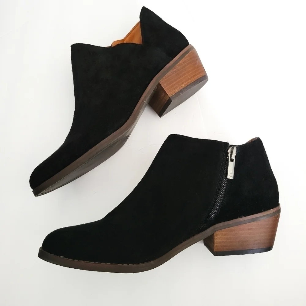 Lucky brand lp-fenley black booties